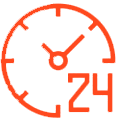 حمایت 24 ساعته